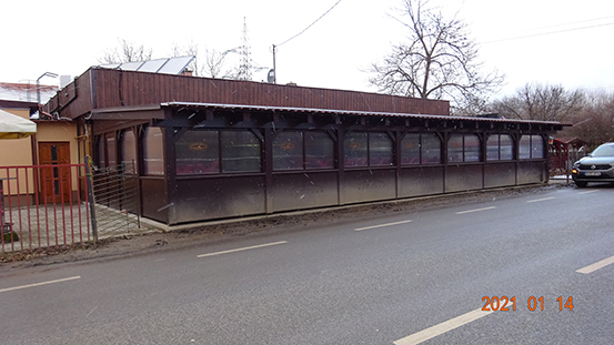 Az Evezős Csárda épülete Az Evezős Csárda épülete